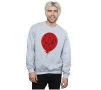 IT Men's Pennywise You´ll Float Too Sweatshirt in Grey | Size: Small IT Grey S