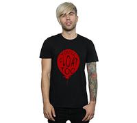 It Men's Pennywise You'll Float Too T-Shirt Medium Black