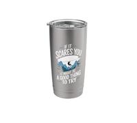 It Might Be A Good Thing Ziplining Flyer Zipliner Zipline Stainless Steel Insulated Tumbler
