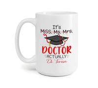 It Miss Ms Mrs Doctor Travel Mug Unique Tea Cup Durable Coffee Mug Fun Gifts Foe Sister Birthdays Christmas 330Ml