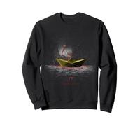It Movie 2025 Pennywise Enigmatic Paper Boat Sweatshirt