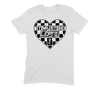 It Must Be Love Ska Music 2 Tone Madness Men's T-Shirt L/White