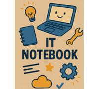 IT Notebook - Orange Tech Edition: Chic and Geeky Lined Journal for Girls in Tech, Coding, and Digital Creativity