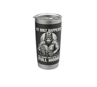 It Only Happens When There is A Full Moon Repair Car Guys Stainless Steel Insulated Tumbler