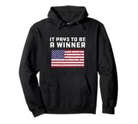 It Pays To Be a Winner | Athlete Military Special Forces USA Pullover Hoodie