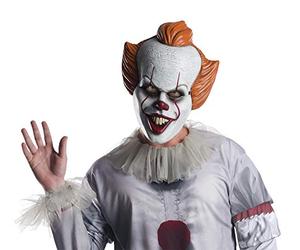 IT Pennywise Ad Mask, Multicoloured, Single (Rubies 201655)