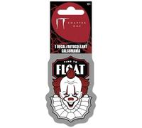 IT Pennywise - Float White Vinyl Die-Cut Decal - 4 Color