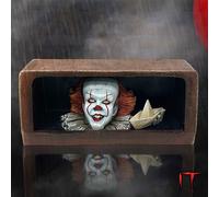 Nemesis Now - Light-Up Figurine - IT Pennywise Drain - 20cm Resin, Official, Hand-Painted