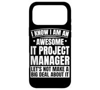 IT Project Manager Funny Technical Project Management Case for iPhone 17 Pro Max