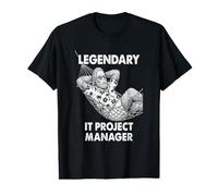 IT Project Manager Legendary Bigfoot Funny Value Graphic T-Shirt