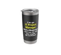 IT Project Manager Team Lead Software System Tech Job Stainless Steel Insulated Tumbler