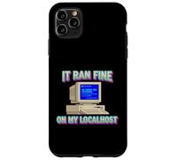 It Ran Fine On My Localhost Coding Bug Software Developer Case for iPhone 11 Pro Max
