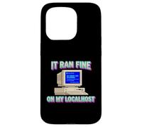 It Ran Fine On My Localhost Coding Bug Software Developer Case for iPhone 15 Pro