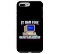 It Ran Fine On My Localhost Coding Bug Software Developer Case for iPhone 7 Plus/8 Plus