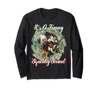 It’s a Funny Squeaky Sound Christmas Squirrel Long Sleeve T-Shirt