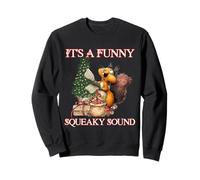 It’s a Funny Squeaky Sound Christmas Squirrel Sweatshirt