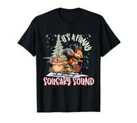 It’s a Funny Squeaky Sound Christmas Squirrel T-Shirt