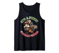 It’s a Funny Squeaky Sound Christmas Squirrel Tank Top