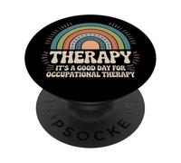 It’s a Good Day for Occupational Therapy Retro OT Therapist PopSockets Adhesive PopGrip