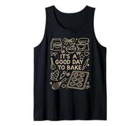 It’s a Good Day to Bake Doodle Collage for Bakers Baking Tank Top