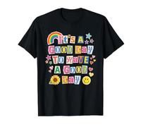 It’s a Good Day to Have a Good Day - Retro Magazine Style Value Graphic T-Shirt