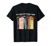 It’s a Good Day to Read a Book Colorful Design T-Shirt