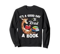 It’s a Good Day to Read a Book World Book Day 2026 Giraffe Sweatshirt
