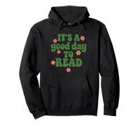 It’s a Good Day to Read Groovy Teacher Librarian Reading Pullover Hoodie