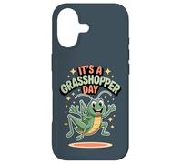 It’s A Grasshopper Day Fun Bug Cartoon Garden Insect Case for iPhone 17