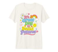 It’s A Great Day to Build Futures Funny Motivation Teacher Premium T-Shirt