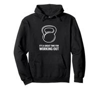 It’s a Great Time for Working Out Kettlebell Gym Workout Pullover Hoodie