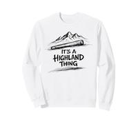 It´s a Highland Thing Warrior Caber Toss Highland Games Men Sweatshirt
