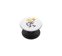 It’s A Lemur Day Cute Funny Cartoon Jungle Art Madagascar PopSockets Adhesive PopGrip