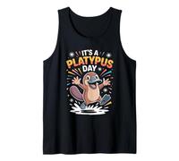 It’s A Platypus Day Funny Cute Cartoon Animal Australian Tank Top