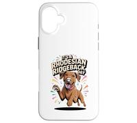 It’s A Rhodesian Ridgeback Day Funny Lion Guard Hunting Dog Case for iPhone 16 Plus