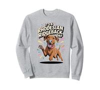 It’s A Rhodesian Ridgeback Day Funny Lion Guard Hunting Dog Sweatshirt