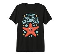 It’s A Starfish Day Cute Cartoon Ocean Nautical Star Marine Premium T-Shirt