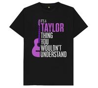 it’s A Taylor Thing You Wouldn't Understnd Guitar Kids Womens Mens T Shirt Small Black