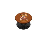 It’s A Turkey Day Funny Cute Cartoon Farm Bird Thanksgiving PopSockets Adhesive PopGrip