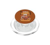 It’s A Turkey Day Funny Cute Cartoon Farm Bird Thanksgiving PopSockets PopGrip for MagSafe