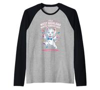 It’s A West Highland White Terrier Day Pet Dog Humor Westie Raglan Baseball Tee