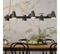 IT´S ABOUT ROMI IT'S ABOUT ROMI Biarritz hanging light black 6-bulb.