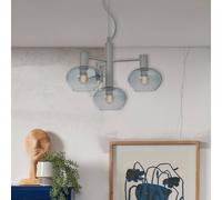 IT´S ABOUT ROMI IT'S ABOUT ROMI Bologna pendant light, light grey, 4-bulb