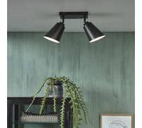 IT´S ABOUT ROMI IT'S ABOUT ROMI Bremen ceiling light 2-bulb black