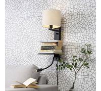 IT´S ABOUT ROMI IT'S ABOUT ROMI Florence Reading Lamp, 2-bulb, light-coloured linen