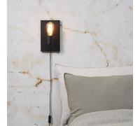 IT´S ABOUT ROMI IT'S ABOUT ROMI Madrid wall lamp, black, facing upwards