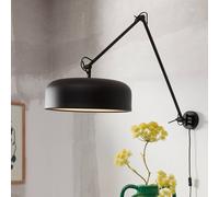 IT´S ABOUT ROMI IT'S ABOUT ROMI Marseille wall light, black, Ø 48 cm