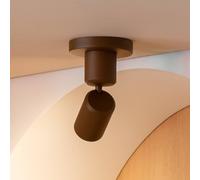 IT´S ABOUT ROMI IT'S ABOUT ROMI Milan ceiling lamp, brown, Ø 6 cm, metal