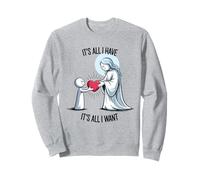 It’s All I Have It’s All I Want Jesus Cartoon Love Design Sweatshirt