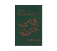 It’s All Working Out Poster Decor Print Picture Paintings for Living Room Bedroom Decoration 12x18inch(30x45cm)